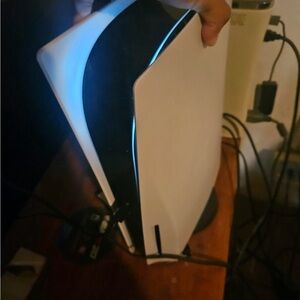 White Gaming Console